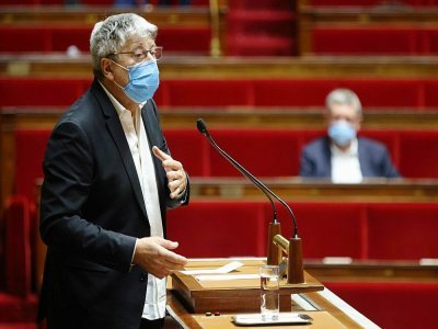 Le député LFI Eric Coquerel en novembre 2020 à l'Assemblée nationale à Paris - THOMAS COEX [AFP/Archives]