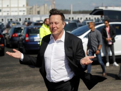 Le patron de Tesla Elon Musk a annoncé qu'il n'autorisait plus le paiement de ses véhicules électriques en bitcoin - Odd ANDERSEN [AFP/Archives]