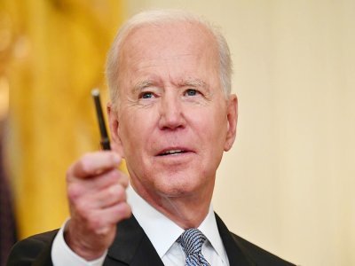 Le président américain Joe Biden s'exprime depuis la Maison Blanche le 17 mai 2021 - Nicholas Kamm [AFP]