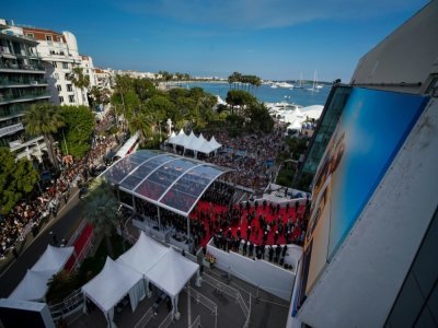 Vue du cadre du festival de Cannes en mai 2018 - Laurent EMMANUEL [AFP/Archives]