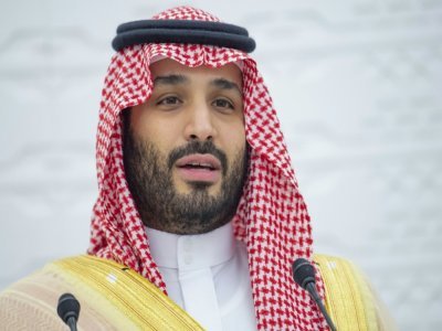 Photo fournie par les autorités saoudiennes du prince héritier Mohammed ben  Salman, le 22 juin 2020 à Ryad - Bandar AL-JALOUD [Saudi Royal Palace/AFP/Archives]
