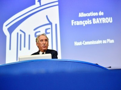 Le patron du MoDem et Haut commissaire au plan François Bayrou à Paris, le 22 septembre 2020 - Martin BUREAU [AFP/Archives]