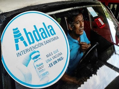 Cuba a autorisé l'usage d'urgence de son vaccin Abdala, premier d'Amérique latine contre le Covid-19, le 9 juillet 2021 - YAMIL LAGE [AFP]