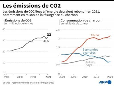 Les émissions de CO2 - Cléa PÉCULIER [AFP/Archives]