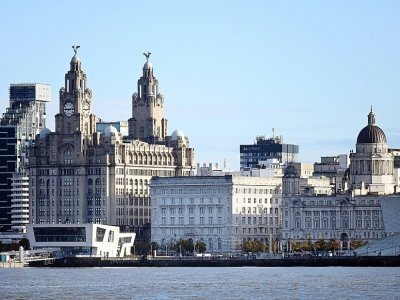 Vue de Liverpool, le 13 octobre 2020 - Paul ELLIS [AFP/Archives]