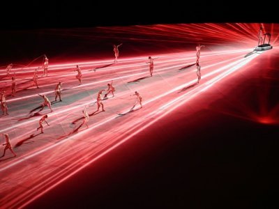 Des danseurs participent à la cérémonie d'ouverture des Jeux Olympiques, le 23 juillet 2021 au Stade Olympique à Tokyo - Lionel BONAVENTURE [AFP]