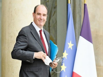 Le Premier ministre Jean Castex le 28 juillet 2021 à Paris - Bertrand GUAY [AFP]