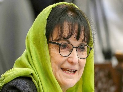 L'émissaire de l'ONU en Afghanistan, Deborah Lyons, le 28 juillet 2021 à Kaboul - SAJJAD HUSSAIN [AFP/Archives]