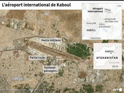 L'aéroport international de Kaboul - [AFP]