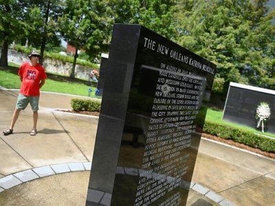 Le Memorial de l'ouragan Katrina à La Nouvelle Orléans - ANDREW CABALLERO-REYNOLDS [AFP]