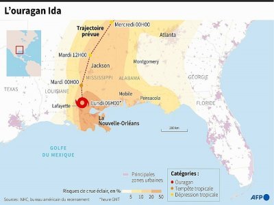 L'ouragan Ida - [AFP]