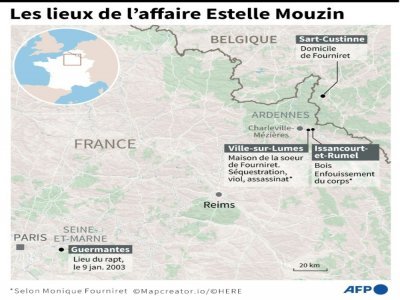 Les lieux de l'affaire Estelle Mouzin - Vincent LEFAI [AFP]