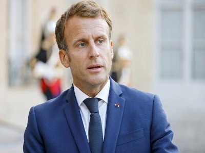 Emmanuel Macron à l'Elysée le 31 août 2021 - Ludovic MARIN [AFP]