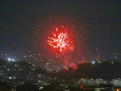 Célébrations à Kaboul après le départ des militaires américains, le 31 août 2021 en Afghanistan - - [AFP]