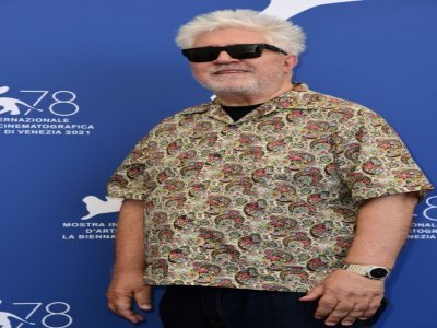 Le réalisateur espagnol Pedro Almodovar à la Mostra de Venise le 1er septembre 2021 - Miguel MEDINA [AFP]