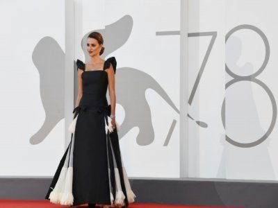 L'actrice espagnole Penelope Cruz à la Mostra de Venise le 1er septembre 2021 - Filippo MONTEFORTE [AFP]