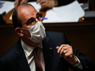 Jean Castex à l'Assemblée le 7 septembre 2021 - Christophe ARCHAMBAULT [AFP/Archives]