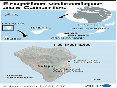 Espagne : éruption volcanique dans l'archipel des Canaries - Tupac POINTU [AFP]