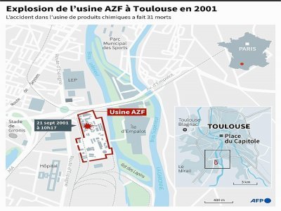 Explosion de l'usine AZF à Toulouse en 2001 - Sophie RAMIS [AFP]