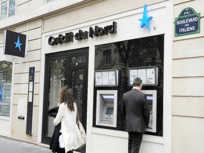 Les regroupements des deux banques représenteront près de trois fois plus de points de vente pour les clients du Crédit du Nord - MICHEL GANGNE [AFP/Archives]