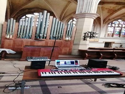 Le système de sauvegarde acoustique mis en place au sein de l'église Saint-Nicaise à Rouen. - Nicolas Labatut
