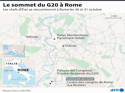 Le sommet du G20 à Rome - Jonathan WALTER [AFP]