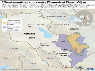 Affrontements entre l'Arménie et l'Azerbaïdjan - [AFP]