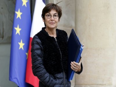 La ministre française de la Mer Annick Girardin, à l'Elysée, le 17 novembre 2021 - Ludovic MARIN [AFP]