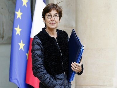 La ministre française de la Mer Annick Girardin, à l'Elysée, le 17 novembre 2021 - Ludovic MARIN [AFP]