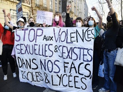 Manifestation le 6 mars 2021 à Paris - Bertrand GUAY [AFP/Archives]