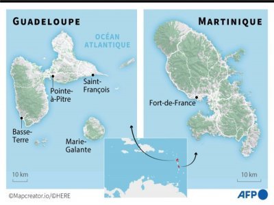 Guadeloupe et Martinique - Vincent LEFAI [AFP]