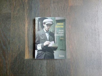Juste avant d'éteindre, d'Hélios Azoulay, un livre touchant. Prix : 12,90 €