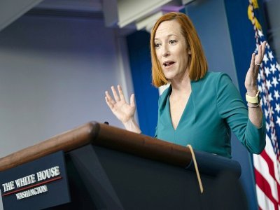 La porte-parole de la Maison Blanche Jen Psaki, le 14 décembre 2021 à Washington - Alex Edelman [AFP/Archives]