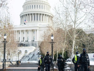 Le Capitole, siège du Congrès américain, le 6 janvier 2021 - SAUL LOEB [AFP/Archives]