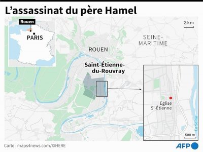 L'attentat de Saint-Etienne-du-Rouvray - [AFP]