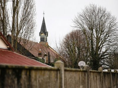 L'église Sainte-Thérèse à Saint-Etienne-du-Rouvray, près de Lyon, le 10 février 2022 - Sameer Al-DOUMY [AFP/Archives]