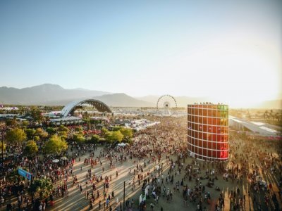 Des participants au festival Coachella 2019 à Indio, en Californie, le 21 avril 2019 - Rich Fury [GETTY IMAGES/AFP/Archives]