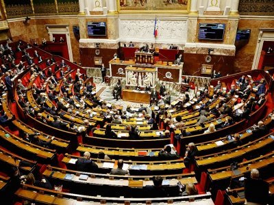L'Assemblée nationale à Paris le 9 février 2021 - Ludovic MARIN [AFP]