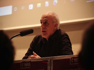 Philippe Poutou a présenté ses propositions dans la salle Baudelaire à Alençon mardi 22 mars.