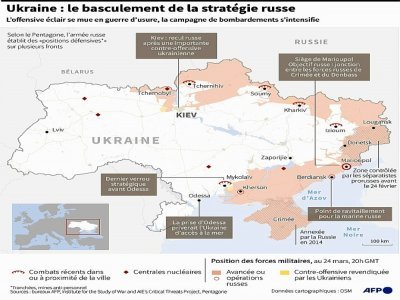 Ukraine : le basculement de la stratégie russe - Emmanuelle MICHEL [AFP]