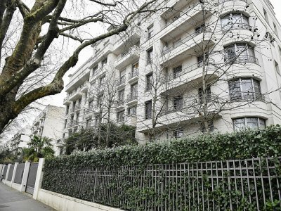 La résidence de l'Ehpad du groupe Orpea, "Les Bords de Seine", à Neuilly-sur-Seine, près de Paris, le 26 janvier 2022 - ALAIN JOCARD [AFP/Archives]