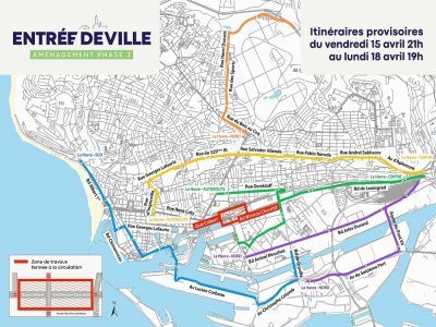Destruction du pont Rousseau. - Le Havre Seine Métropole