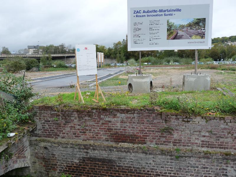 La première phase d'aménagement est terminée pour la zone d'activité d'Aubette-Martainville