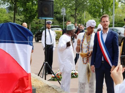 Le maire de Rouen Nicolas Mayer-Rossignol était présent lors de cette journée nationale.