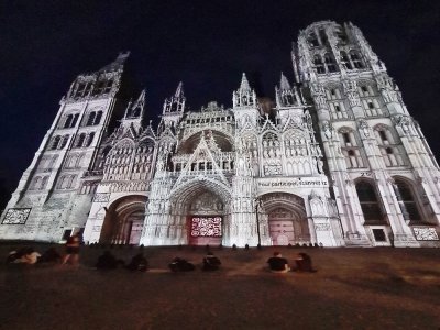 Cathédrale de Lumière est projeté dès ce vendredi 3 juin pour lancer la saison touristique à Rouen avec les Beaux Jours.