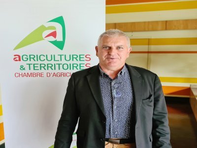 Jean-Louis Belloche, président de la chambre d'agriculture de l'Orne.