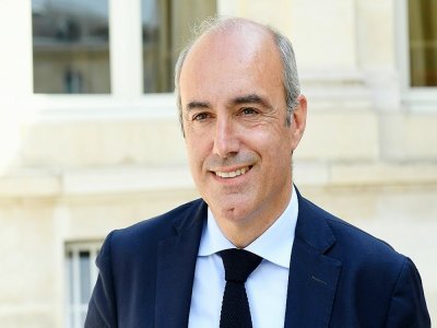Olivier Marleix, président du groupe LR à l'Assemblée nationale, le 22 juin 2022 à Paris - Alain JOCARD [AFP/Archives]