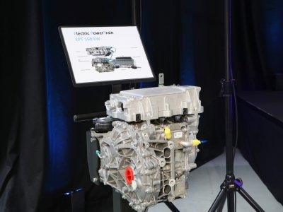 Le moteur "ePT-160kw", destiné à la future Megane E-Tech 100 % électrique.