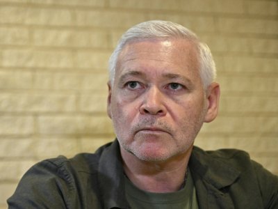 Le maire de Kharkiv, Igor Terekhov, le 27 juillet 2022 - Genya SAVILOV [AFP]