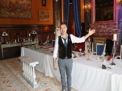 La salle de banquet du Château des rêves.